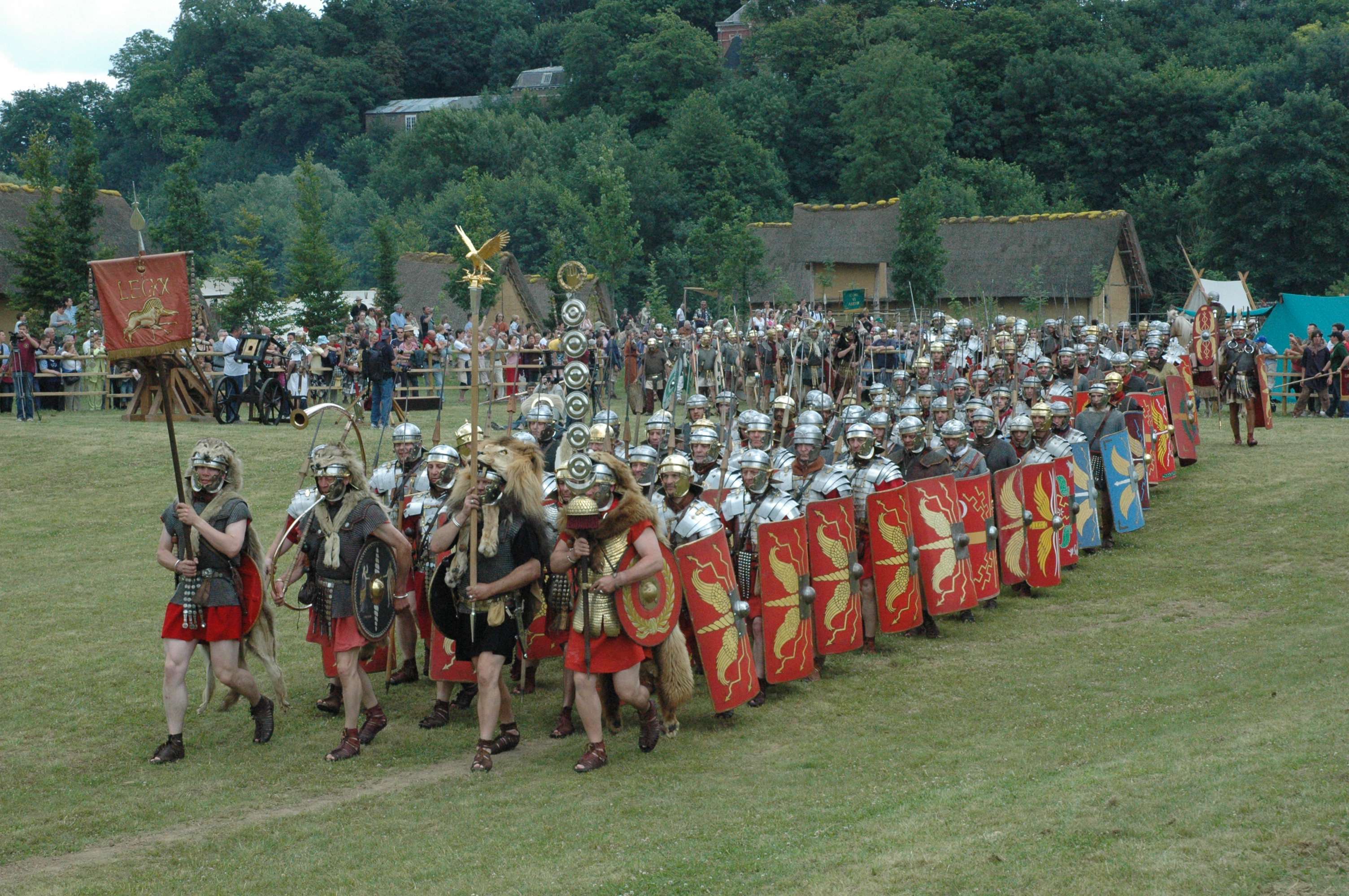 Ermine Street Guard Roman re-enactors